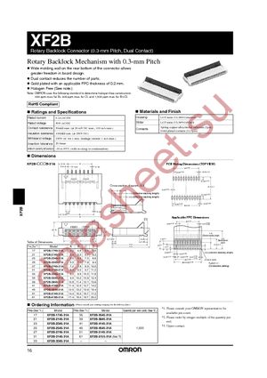 XF2B-2145-31A datasheet  